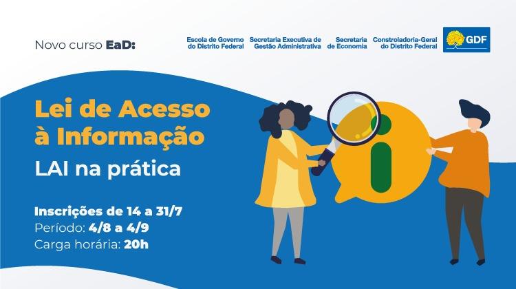Capa da notícia: Curso sobre a Lei de Acesso à Informação capacita servidores do DF